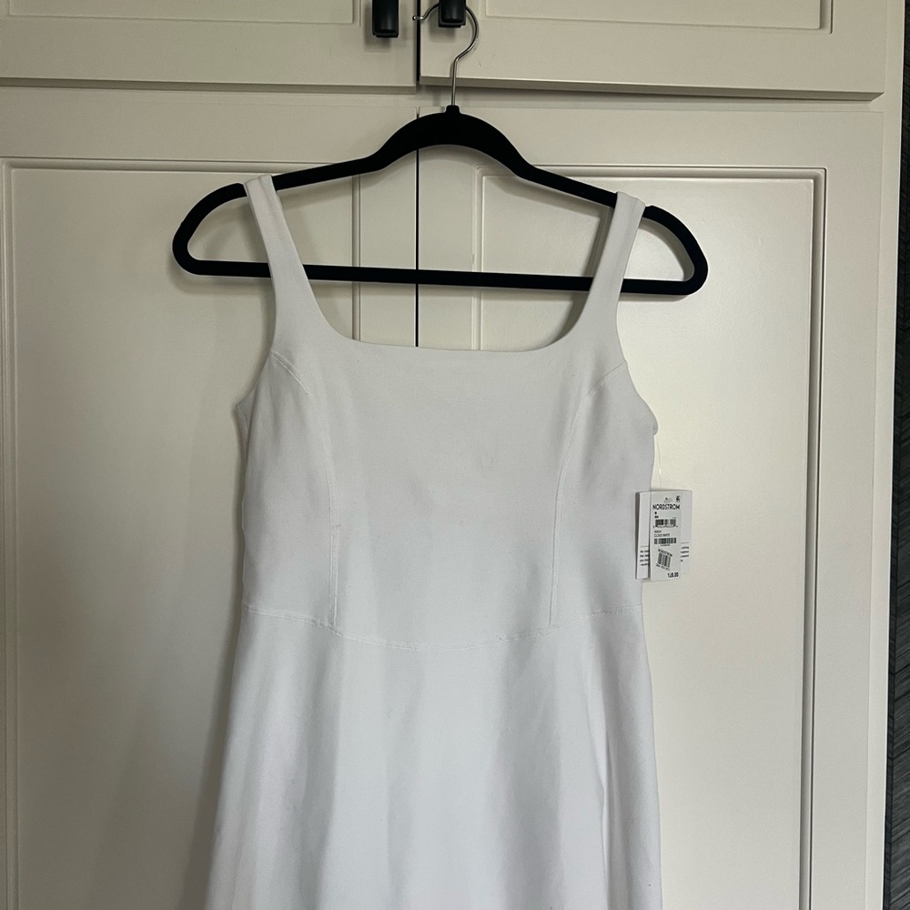 Nordstrom White Sleeveless Mini Dress